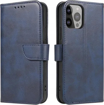 Produktbild von Samsung S24 Plus Magnethülle mit Flip und Geldbörse - Blau