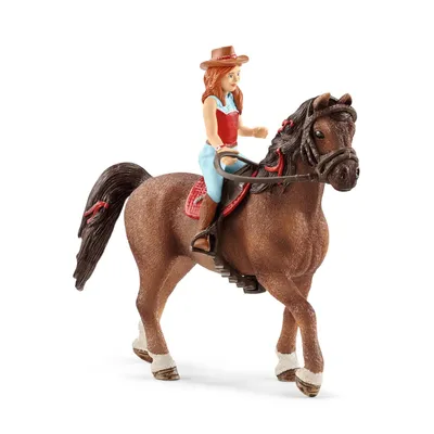 Produktbild von schleich HORSE CLUB Hannah & Cayenne, 5 Jahr(e), Mehrfarbig