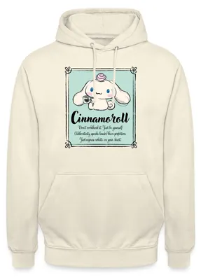 Produktbild von Spreadshirt Cinnamoroll Just Be Yourself Uni Hoodie, L, Vanille-Milchshake