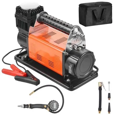 Immagine prodotto di compressore d'aria 12V per auto - 7,06 CFM, 150 PSI - Pompa d'aria portatile per pneumatici e gommoni