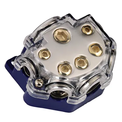 Produktbild von Hama Powersplitter 1/5 "Techline", Kabelsplitter, Silber, 1 Stück(e), 230 mm, 90 mm, 35 mm