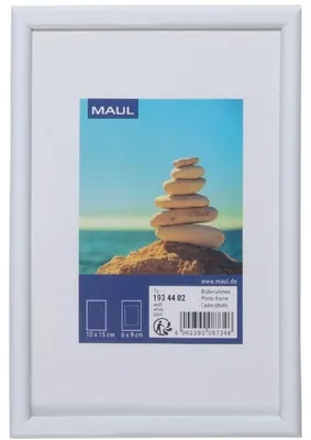 Image de MAUL Cadre photo MAULart plastique 10 x 15 cm, env. A6 blanc