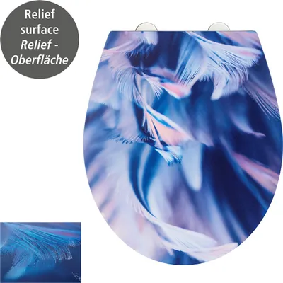 Produktbild von WENKO WC SITZ SOFTNESS Absenkautomatik Toiletten Deckel Klo Brillen Duroplast