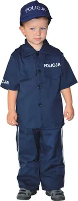 Obrázok produktu pre Detský kostým policajta, veľkosť L (130–140 cm)