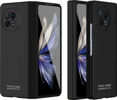 Image de Coque pour Vivo X Fold2 Coque en PC rigide avec protection de l'écran et de la charnière noir