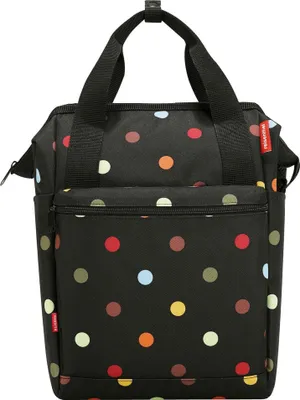 Immagine prodotto di KLICKfix 0371DO Borsa portapacchi ROOMY GT dots, 12 litri, 1000 g, nero/colore