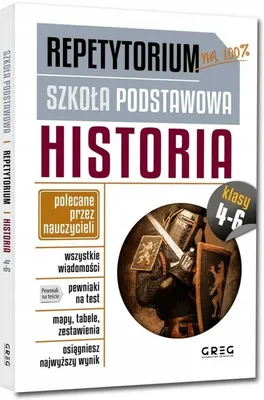 Zdjęcie produktu dla Repetytorium - szkoła podstawowa. Historia, kl. 4-6