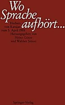 Produktbild von Wo Sprache aufhört....