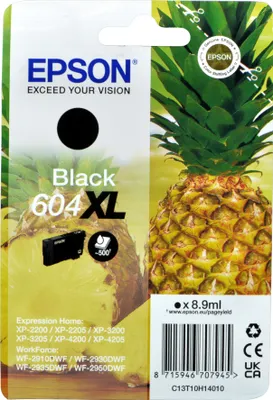 Produktbild von Epson Tintenpatrone schwarz 604 XL T 10H1