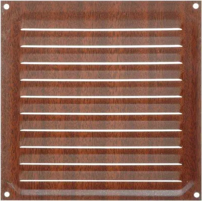 Produktbild von Lüftungsgitter 15 x 15 cm Dunkles Holz
