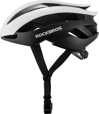 Produktbild von ROCKBROS Fahrradhelm Rennradhelm Allround-Helm Danmen/Herren L(58-61cm) schwarz weiß