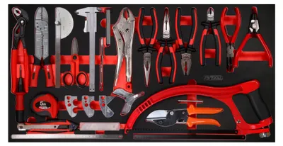 Obrázek produktu pro KS TOOLS Zangen- und Messwerkzeug-Satz in Schaumstoffeinlage 39-tlg 813