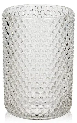 Obrázek produktu pro Moderní křišťálová váza, 14 cm, ideální pro moderní aranžmá květin a rostlin