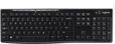 Produktbild von Logitech Wireless Keyboard K270 - Tastatur - kabellos - 2.4 GHz - Französisch
