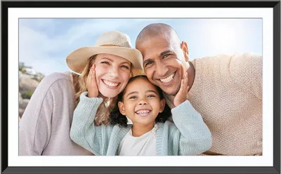 Produktbild von AgfaPhoto APF1560WIFI Digitaler Bilderrahmen Schwarz 39,6 cm (15.6") Touchscreen WLAN