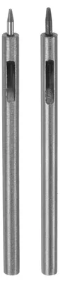 Obrázek produktu pro Sada Lochstanzer, 2 kusy, průměr 1 mm / 0,8 mm, z legované oceli, pro děrování kůže, papíru a plastu