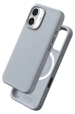 Image de Rhinoshield, coque de protection MagSafe souple et résistante aux chocs pour iPhone 16 SolidX, gris