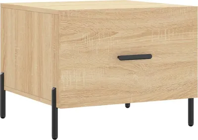 Produktbild von vidaXL Couchtisch Sonoma-Eiche 50x50x40 cm Holzwerkstoff