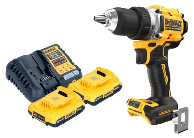 Zdjęcie produktu dla Akumulatorowa wiertarko-wkrętarka DeWalt DCD 800 D2 18 V 90 Nm bezszczotkowa + 2x akumulator 2,0 Ah + ładowarka