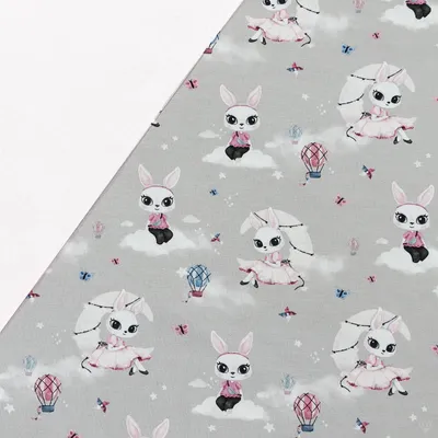 Produktbild von Stoffpaket Kinder 0,5x1,5m Jersey + 0,5x0,7m Bündchen Nähpaket Kinderkleidung