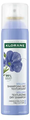 Immagine prodotto di Al Lino Bio Shampoo secco per capelli fini e sfibrati Klorane 150 ml