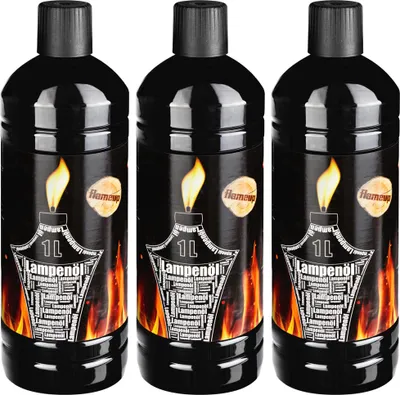 Produktbild von Lampenoel Lampenöl Petroleum Lampe Garten Oel Fackeln Fackel Laterne Öl Innen Camping 3 Liter Flasche Outdoor Oil Öllampe flüssig Gartenfackeln Flameup