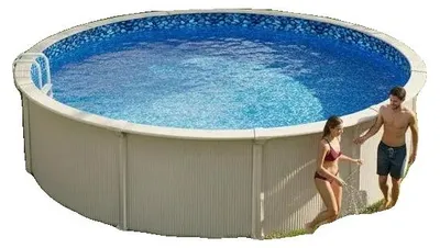 Imagen del producto de Lámina para piscinas, vinilo duradero, montaje sencillo, color azul, azul
