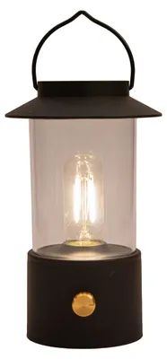 Produktbild von Coen Bakker Tischleuchte schwarz usb dimmbar Kunststoff Filament LED warmweiß 11,5x24cm