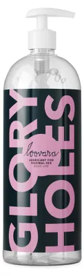 Immagine prodotto di Loovara – Gel lubrificante anale – Glory Holes 1000 ml – a base d’acqua – con pantenolo – lubrificante anale – lube – sicuro con i preservativi – adatto ai sex toys anali –  dermatologicamente