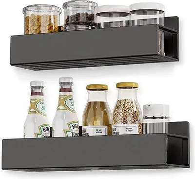 Produktbild von Famanu Gewürzregal Magnetisch - Schwarz