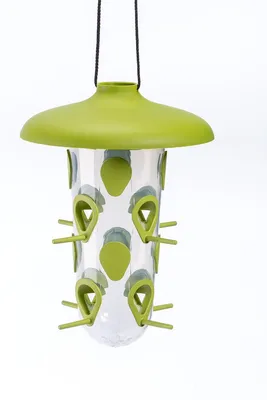 Produktbild von Plastia Robin - 3-in-1 Vogelfutterhaus, Vogeltränke - Grün