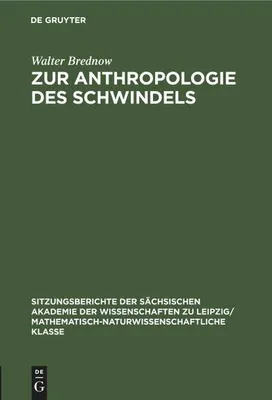 Produktbild von Zur Anthropologie des Schwindels