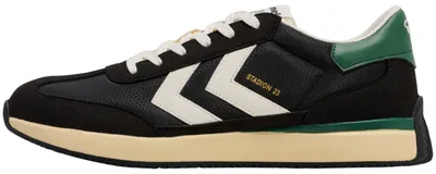 Immagine prodotto di Hummel Stadion 23 scarpe da ginnastica scarpe sportive nero/verde/beige 228677-2267, numero di scarpe: 36 EU