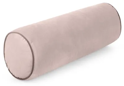 Zdjęcie produktu dla Poduszka dekoracyjna wałek GAJA 45x15 cm pudrowa