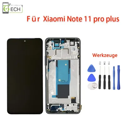 Produktbild von Für Xiaomi Redmi Note 11 Pro Plus / +5G  LCD Display mit Rahmen 21091116Ug