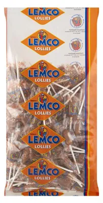 Immagine prodotto di Lemco Lollies Salmiakknotsen 150 pezzi, 1500 g - caramelle alla liquirizia dolce-salate