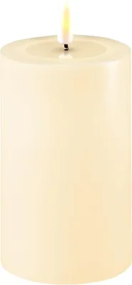 Produktbild von Deluxe HomeArt "Deluxe HomeArt LED Kerze Creme  Stumpenkerze  7,5 x 12,5 cm"