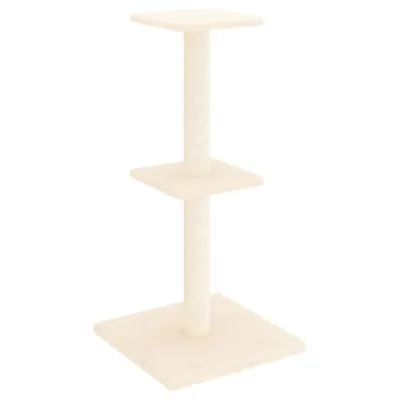Obrázok produktu pre vidaXL Strom pre mačky so sisalovými škrabadlami krémový 73 cm