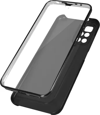 Produktbild von Avizar, Rundumhülle weich vorn hart hinten für Redmi 10 stabil, Schwarz