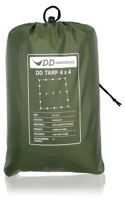 Immagine prodotto di Amache DD Tarp 4 x 4 metri Verde foresta Accessori