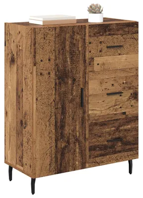 Zdjęcie produktu dla vidaXL Kredens z drewna odzyskanego 69,5 x 34 x 90 cm drewno kompozytowe i żelazo