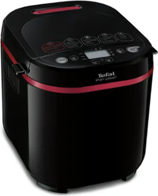 Produktbild von TEFAL PF220838 - Verzögerter Startzeitschalter - Timer - Variable einstellbare Krustenbräunung - Warmhaltefunktion - Schwarz