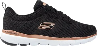 Zdjęcie produktu dla Buty sportowe damskie SKECHERS FLEX APPEAL 2.0 13070-BKRG - czarne r. 36