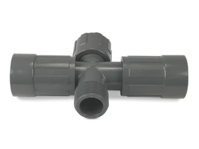 Produktbild von Rain Bird Verschraubung PVC 1 Innengewinde x Überwurfmutter IG x Außengewinde 10bar Grau Typ RB1220-010