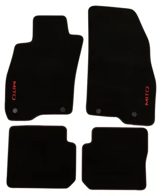 Produktbild von Original Alfa Romeo Fußmatten 4-teilig passend für Mito 50547311