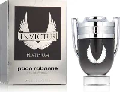 Zdjęcie produktu dla Rabanne Invictus Platinum, Mężczyźni, 50 ml, Absynt, Grejpfrut, Lawenda, Mech dębowy, Paczula, Spray