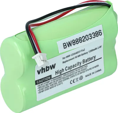 Produktbild von vhbw Akku kompatibel mit Bang & Olufsen Beo5 Fernbedienung Remote Control (1200 mAh, 2,4 V, NiMH)