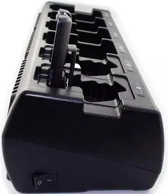 Produktbild von 6+6-Stationen Ladegerät inkl. Adapter für MTP6650, MTP3550, MXP600