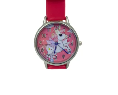 Obrázek produktu pro Dětské hodinky Quartz růžové - Běžící jednorožec