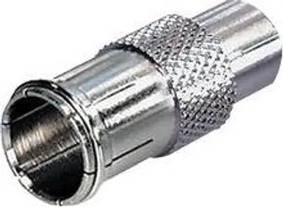 Produktbild von Transmedia Adapter; Quick F-Stecker auf Koaxialkupplung 9,5mm, FF 17 Q